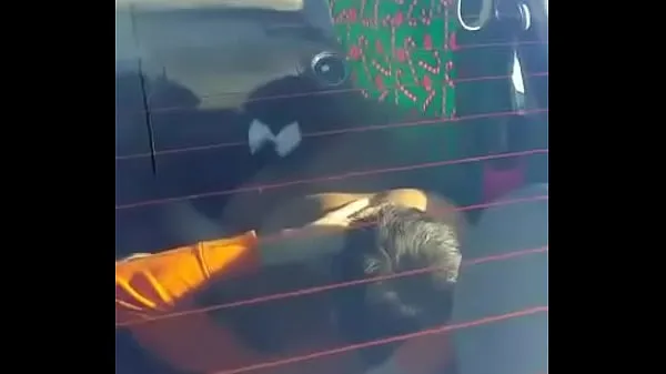 Friske Couple caught doing 69 in car mega klip