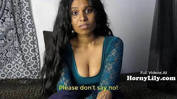 新鲜的 Bored Indian Housewife begs for threesome in Hindi with Eng subtitles 超级夹子