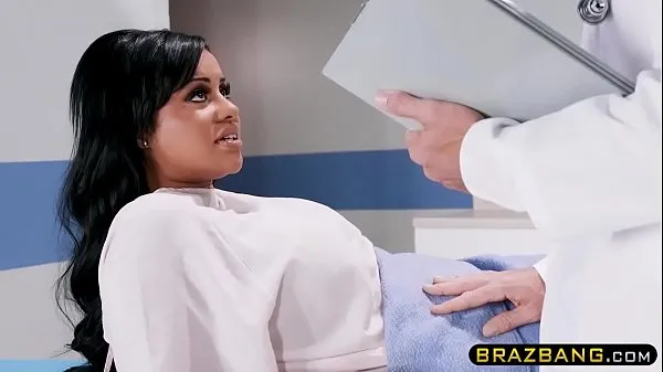 Friske Doctor cures huge tits latina patient who could not orgasm mega klip
