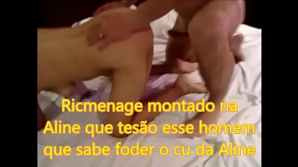 Ricmenage montado en el culo de Aline megaclips nuevos