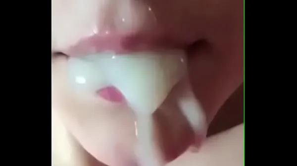 Fresh ending in my friend's mouth, she likes mecos mega Clips