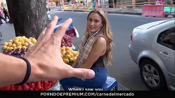 CARNE DEL MERCADO - Intense pickup fuck with a sexy Latina babe clip lớn mới