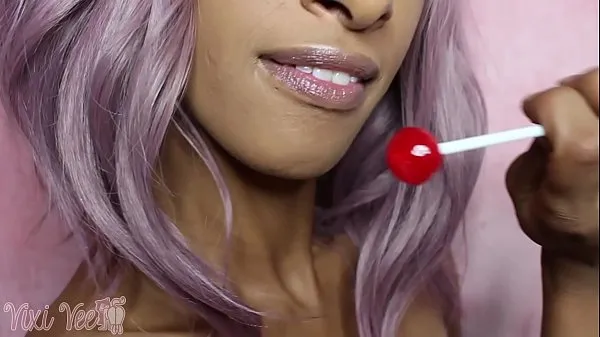 Friss Longue Long Tongue Mouth Fetish Lollipop FULL VIDEO mega klipek