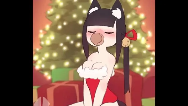 Färska Catgirl Christmas (Flash megaklipp