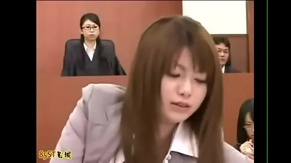 Färska Invisible man in asian courtroom - Title Please megaklipp