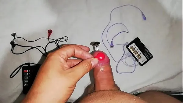 新鲜的 Uretra plug cock 超级夹子