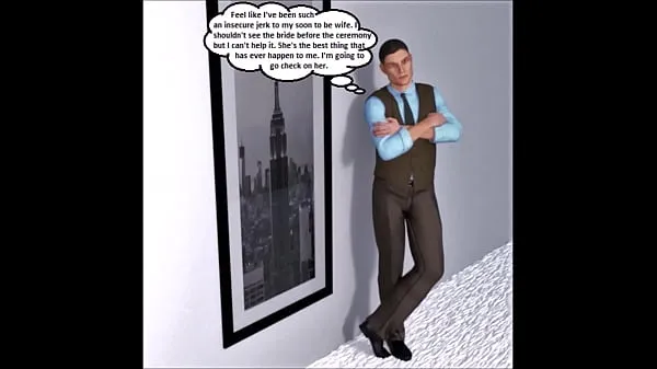 Nové 3D Comic: HOT Wife CHEATS on Husband With Family Member on Wedding Day mega klipy