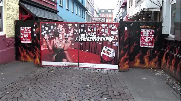 Nouveaux Quartier rouge de Hambourg en Allemagne méga-clips