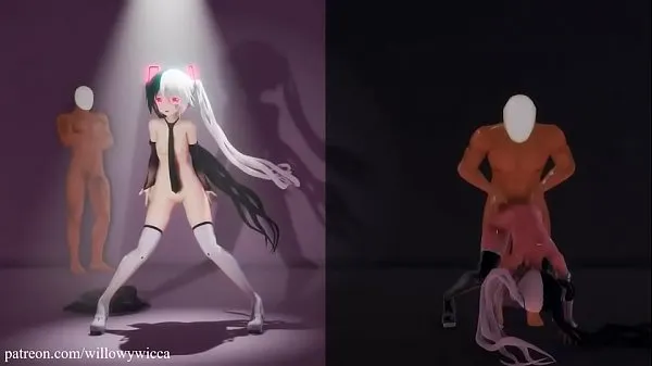 Nuovi Anteriore e posteriore Lovers-Hatsune Mikumega clip