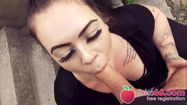 Fresh BIG GERMAN girl AnastasiaXXX gets some stranger's DICK in her CUNT right next to the autobahn! (ENGLISH mega Clips
