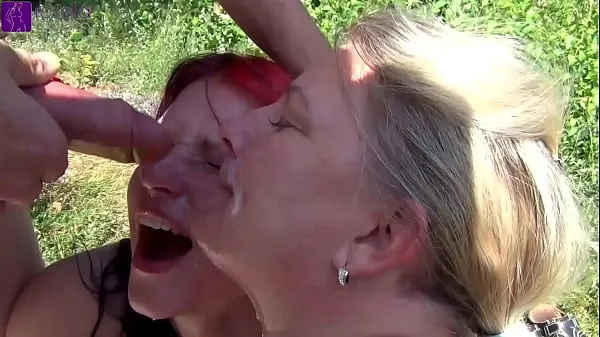 Nové Stepmother and Stepdaughter were dirty used by countless men at a bathing lake! Part 2 mega klipy