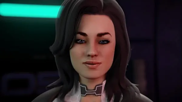 Nuovi Mass Effect Miranda Lawson scopata su una nave Shepard animazione completa LucisLabmega clip