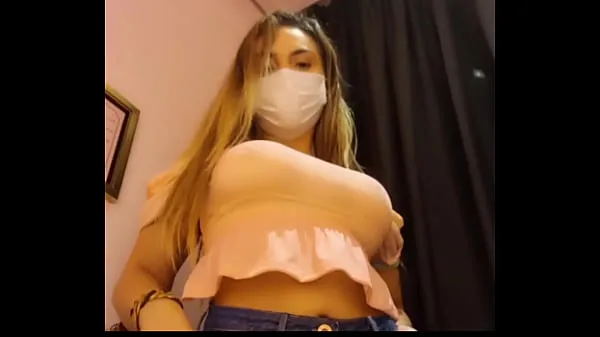Fresh I was catched on the fitting room of a store squirting my ted... twitter: bolivianamimi mega Clips