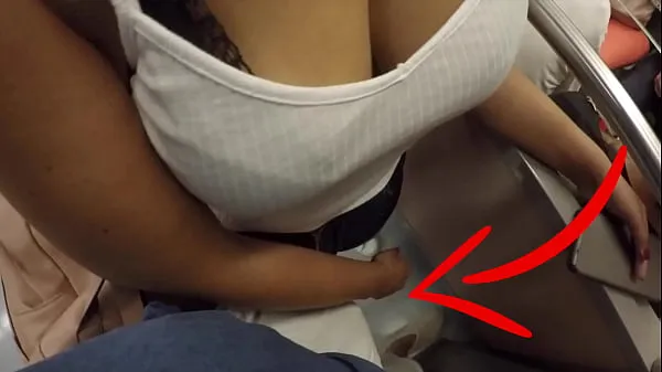 Φρέσκα Unknown Blonde Milf with Big Tits Started Touching My Dick in Subway ! That's called Clothed Sex mega κλιπ
