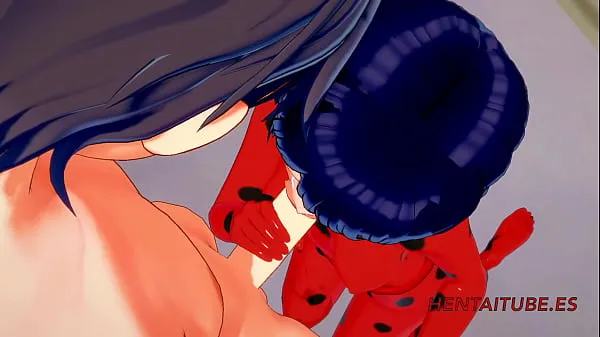 Miraculus Ladybug Hentai 3D - Ladybug handjob and blowjob with cum in her mouth clip lớn mới