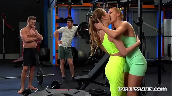 Fresh Stunning Babes Alexis Crystal, Cherry Kiss and Martina Smeraldi milk 2 studs at the gym! Deepthroat, anal, squirting, fisting, DP and more in this wild orgy! Full Flick & 1000s More at mega Clips