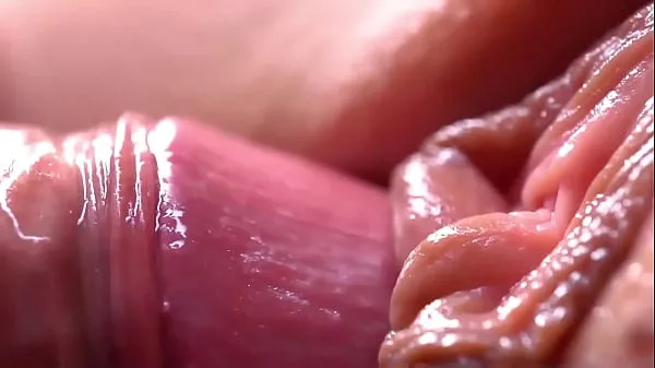 Extremily close-up pussyfucking. Macro Creampie clip lớn mới
