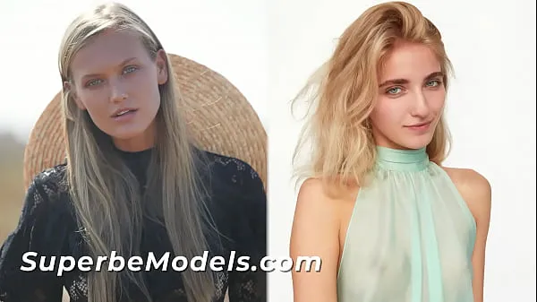 Nouveaux SUPERBE MODÈLES - (Dasha Elin, Bella Luz) - COMPILATION DE BLONDE ! De magnifiques mannequins se déshabillent lentement et ne montrent leurs corps parfaits que pour vous méga-clips