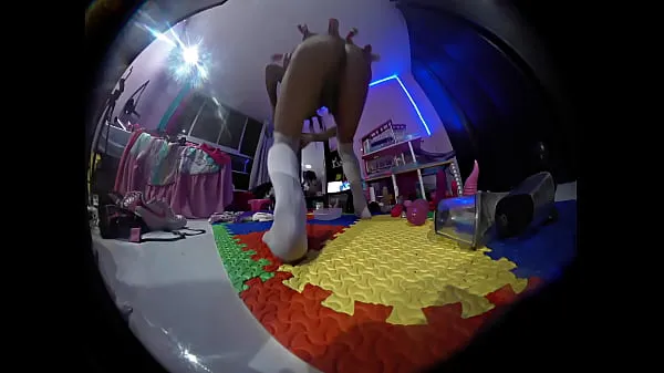 Teddy bear with hidden camera, I can't believe what my step sister does when she's alone in her room clip lớn mới