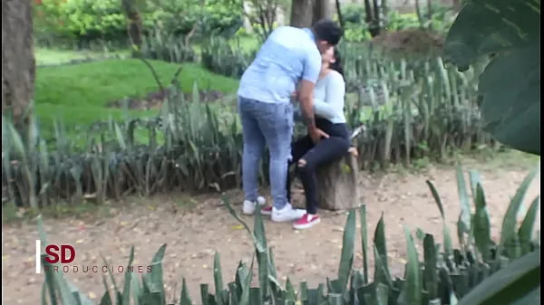 Fresh SPYING ON A COUPLE IN THE PUBLIC PARK mega Clips