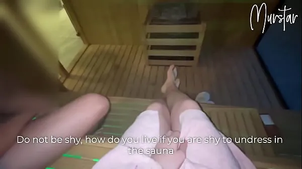 Risky blowjob in hotel sauna.. I suck STRANGER Klip mega baru