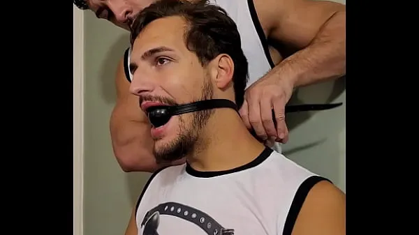 Fresh Several brazilian guys bound and gagged from Bondageman.us website now available here in XVideos. Enjoy handsome guys in bondage and struggling and moaning a lot for escape mega Clips