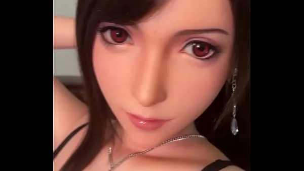 Sveži FF7 Remake Tifa Lockhart Sex Doll Super Realistic Silicone mega posnetki
