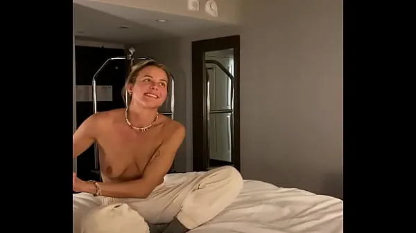 Fresh Adorable Topless Girl in Glasses Jerks off Fat Cock in Hotel Room- Kate Marley mega Clips