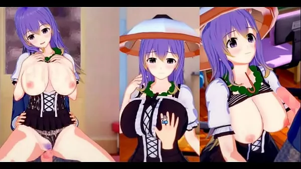 Nouveaux Eroge Koikatsu ! ] Touhou Project Sex après avoir frotté les seins de Holy White Lotus et lui avoir servi de branlette debout ! Anime gros seins [jeu Hentai Toho méga-clips