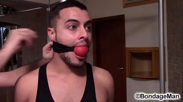 Nové Matheus gag test - several gags styles and bondage scenes compilation mega klipy