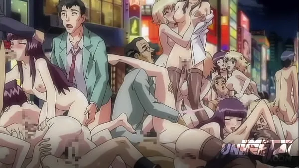Fresh Exhibitionist Orgy Fucking In The Street! The Weirdest Hentai you'll see mega Clips