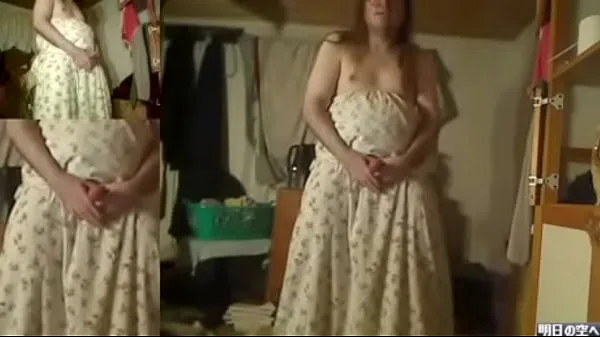 Frische Learning to dance cutely 26, part 1, feeling sorry and wearing a bedsheet with a hole in it(2022-07-02, 0 days and 0 dances since last orgasm Mega-Clips