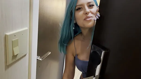 Fresh Casting Curvy: Blue Hair Thick Porn Star BEGS to Fuck Delivery Guy mega Clips