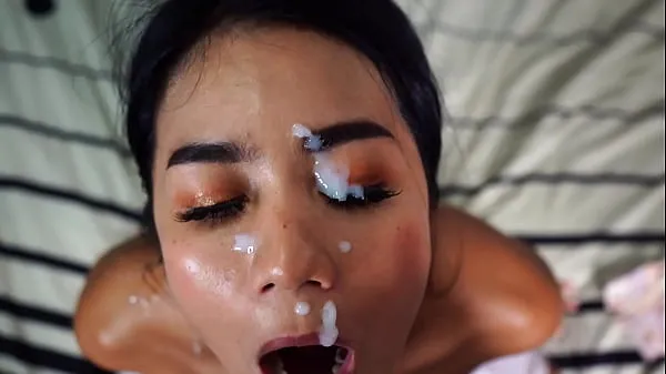 Friske Thai Girls Best Facial Compilation mega klip