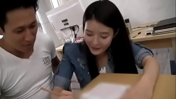 Fresh Korean Teacher and Japanese Student mega Clips