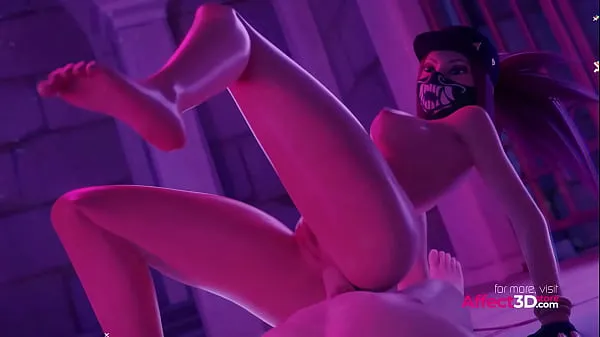 Hot babes having anal sex in a lewd 3d animation by The Count Klip mega baharu