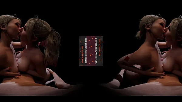 Färska VReal 18K Double Titfuck with Cum Dirty Tongue Kiss - CGI, 3D, threesome, FFM, Featuring Harley Quinn and Alexa megaklipp