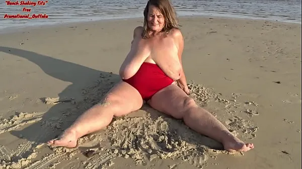 Świeże Beach Shaking Tits (free promotional mega klipy