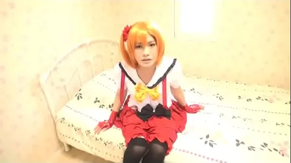 Friss love live honoka Cosplay trap mega klipek