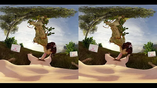 최신 VReal 18K Poison Ivy Spinning Blowjob - CGI 메가 클립
