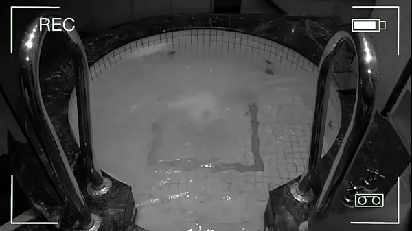Fresh Surveillance camera captures cheating wife in hotel jacuzzi mega Clips