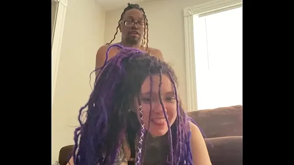 Nové Broke purple dreadhead takes hard dick in rough pounding mega klipy