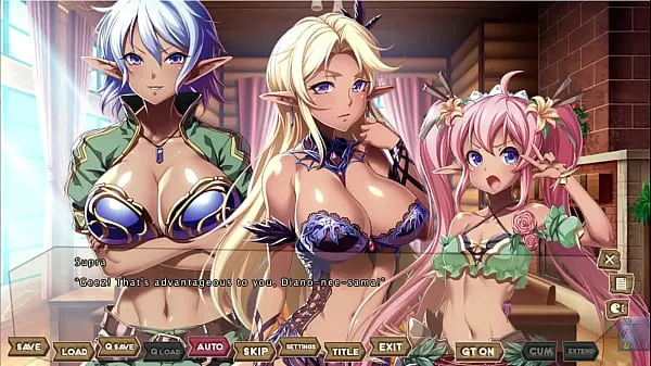 Namaiki Dark Elf Sisters, Cocky Chicks Craving Creampies. 8 part megaclips nuevos